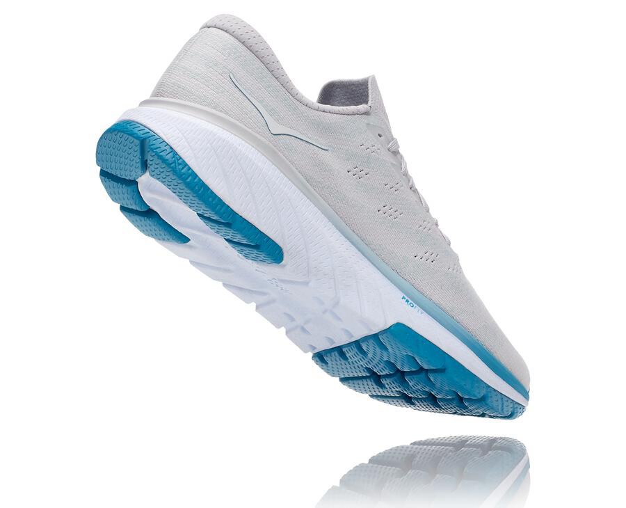 Hoka One One Tenisky Panske Biele/Modre - Cavu 3 - 95364-OCFJ